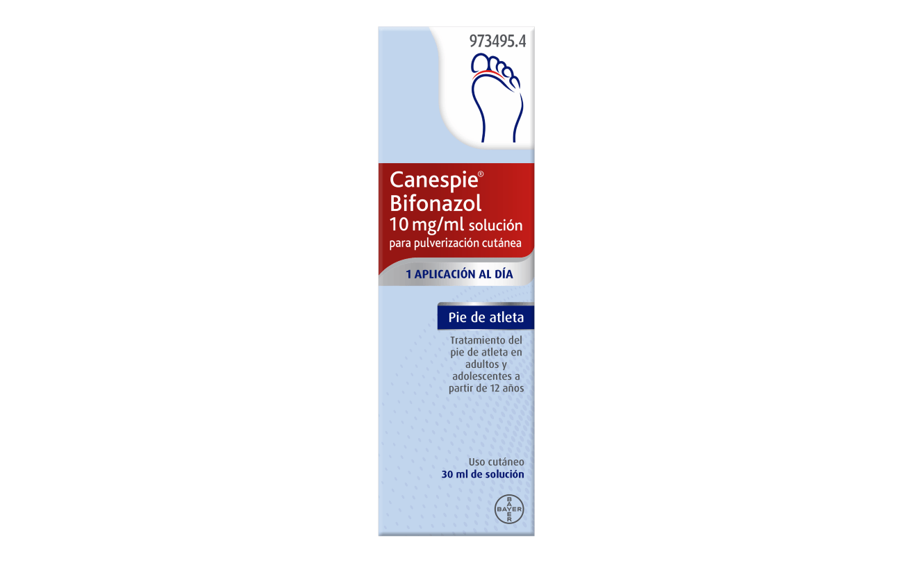 Canespie® Bifonazol Solución para pulverización cutánea (30 ml)