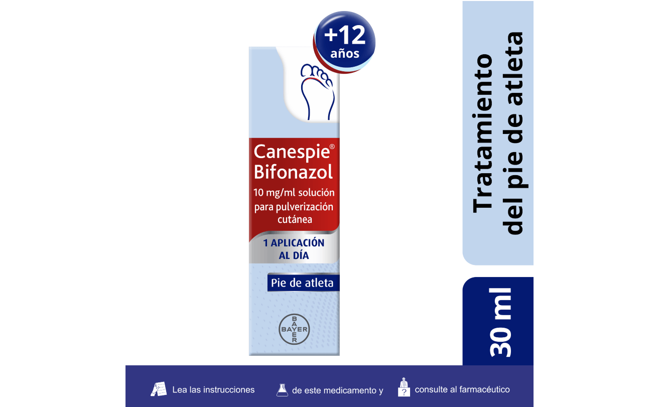 Canespie® Bifonazol Solución para pulverización cutánea (30 ml)